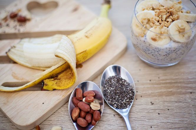 Aby se Váš den dobře začínal | Puding chia s banánem a olejnatými semeny